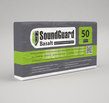 Профессиональная звукопоглощающая плита SoundGuard Basalt